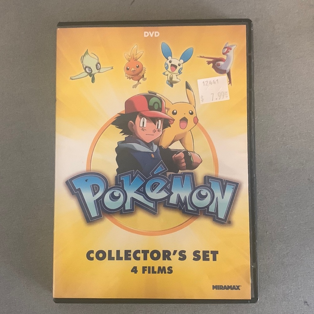 Pokémon collector’s set 4 films